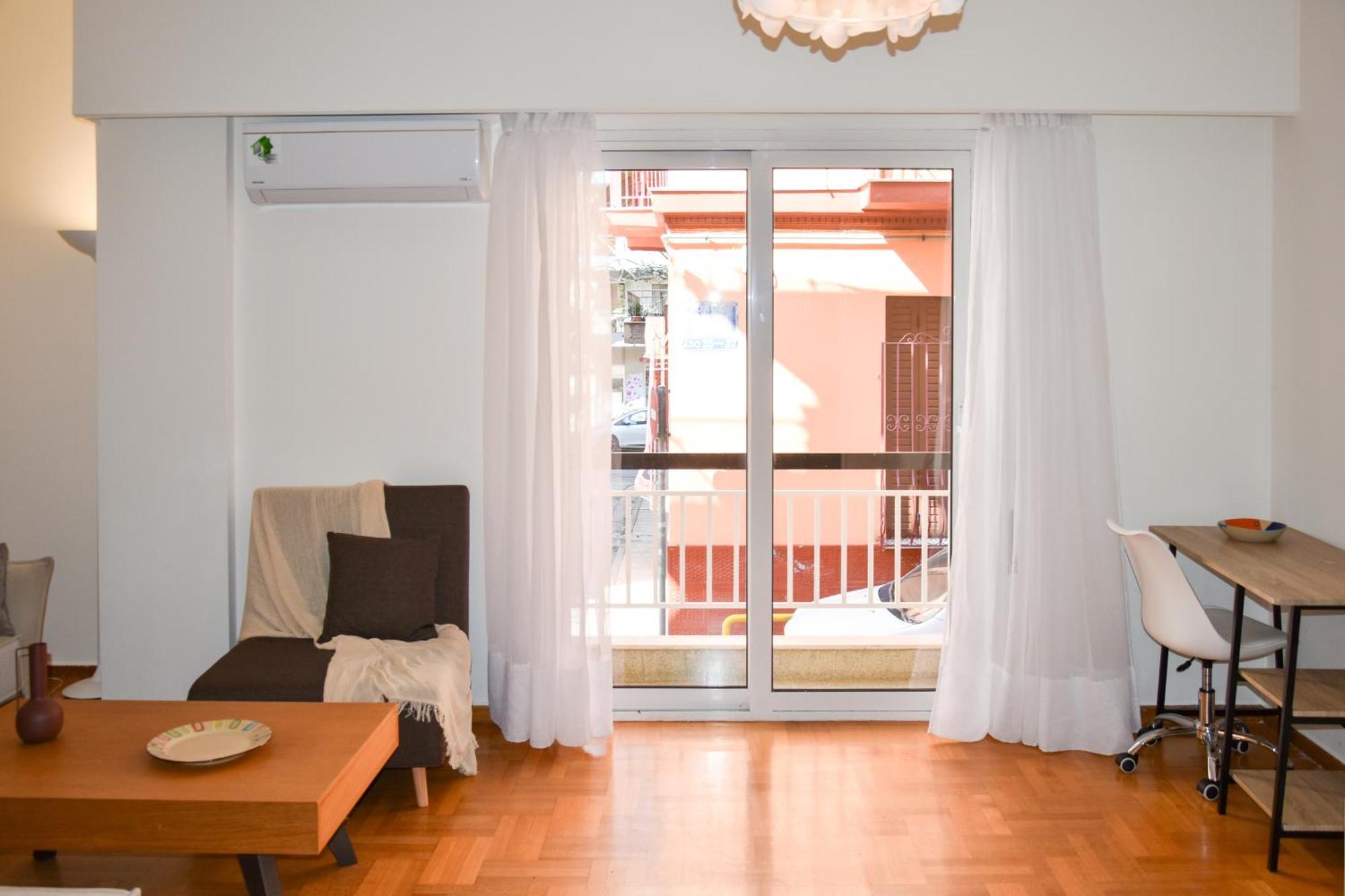 Spacious Modern Apartment In Pagkrati Athene Buitenkant foto
